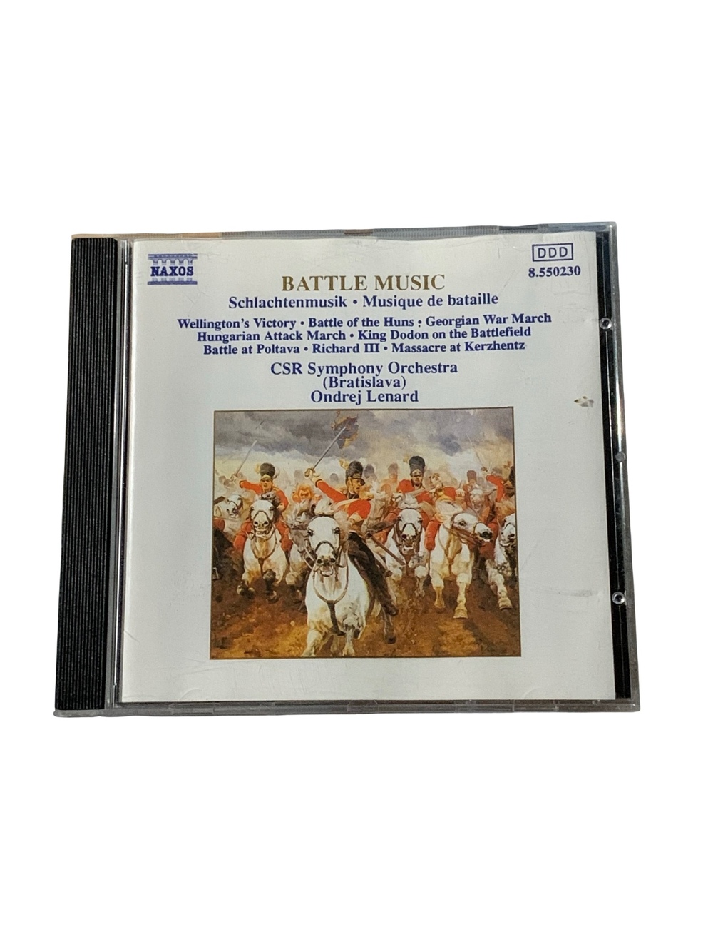 Battle Music Sir Edward Elgar Naxos CD Slovak Radio Symphony Orchestra
